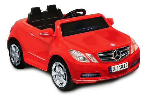 Auto De Juguete Mercedes Benz E550 6 v, Color Rojo