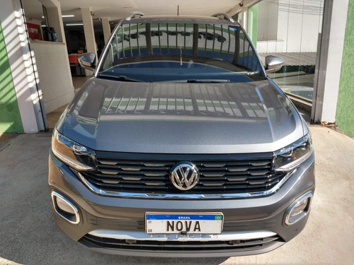Imagem 2 de 18 de Vw T Cross Highline 1.4 Turbo Flex 2021 - Apenas 12.826 Km