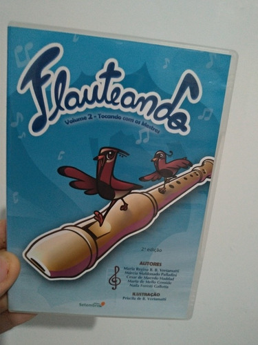 Cd Flauteando - Volume 2: Tocando Com Os Mestres Raridade