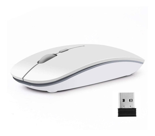 Mouse Inalámbrico Ultra Delgado 2.4ghz Óptico Pc Windows Mac