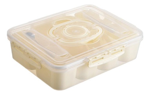 Bandeja Para Servir Dividida, Organizador De Platos Para