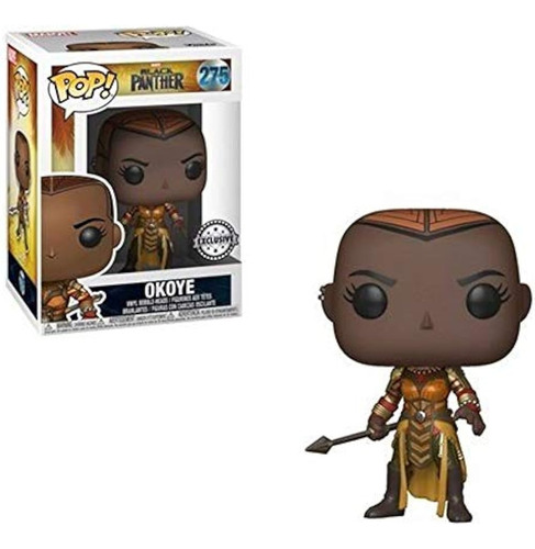 Funko Pop Maravilla Pantera Negra Okoye Edición Limitada Vin