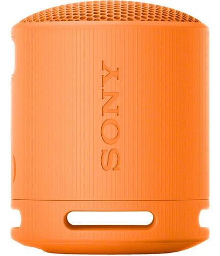 Sony SRS-xb100 Novo alto-falante de caixa aberta à prova d'água e à prova de poeira, cor laranja