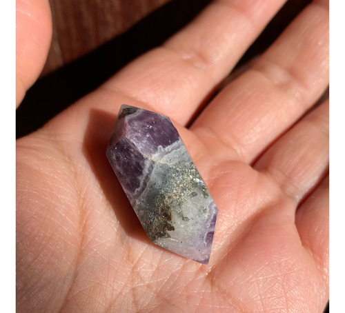 Punta Cuarzo Amatista Doble Terminación Reiki