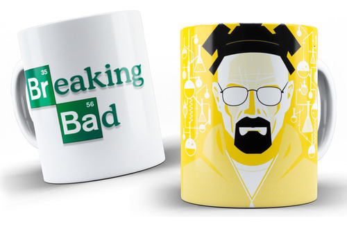 Taza Breaking Bad Serie Tv 1pz 325ml - 11oz Variedad Vs2