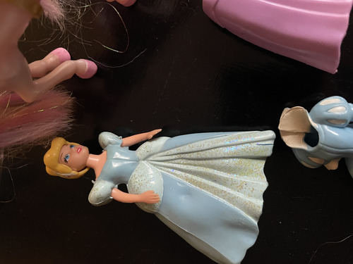 Set Princesas Bella Durmiente Y Cenicienta (Usado)
