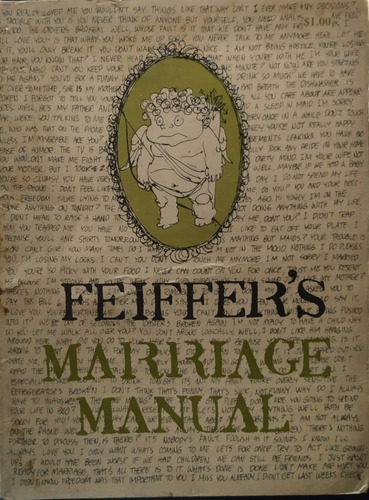 Marriage Manual / Feiffer's / Ingles  Ilustrado  Y1