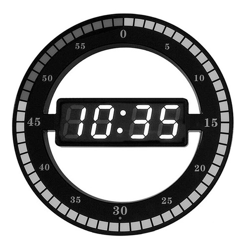 Reloj Led 3d Moderno De Pared Digital.
