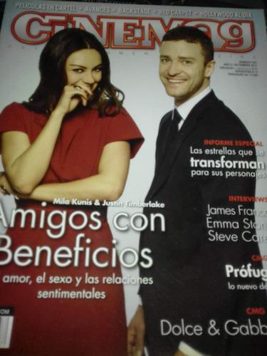 Revista De Cine Y Medios Cinemag ,numero 42 ,septiembre 2011