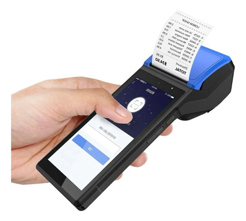 Pos Machine Impresora Portátil De Recibos Android 