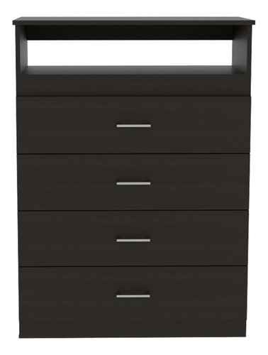 Comoda Z-80 Tv40 4 Cajones - Wengue