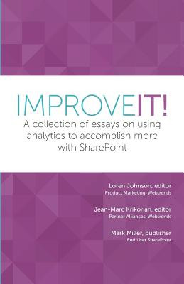 Libro Improve It!: A Collection Of Essays On Using Analyt...