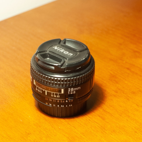 Lente Nikon Af Nikkor 28mm 2.8
