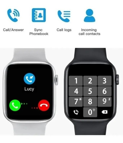 Relógio Smartwatch 44mm Fit Bluetooth Chamada Ios Android