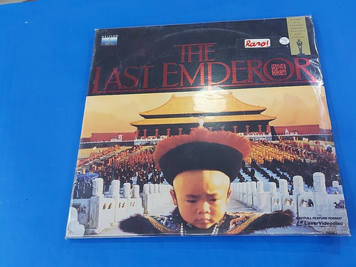 Laserdisc (ld) Importado- The Last Emperor (triplo) (raro)