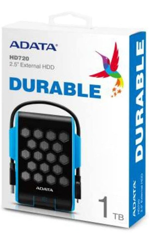 Disco Duro Externo Adata Hd720 1tb Usb 3.0 A Prueba De Agua