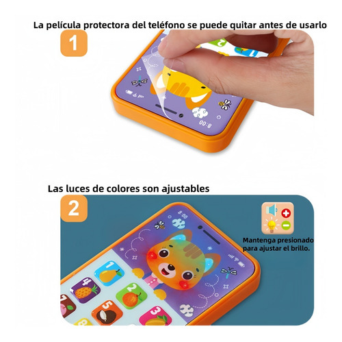 Computadora Juguete Para Niño Laptop 2 Piezas,español