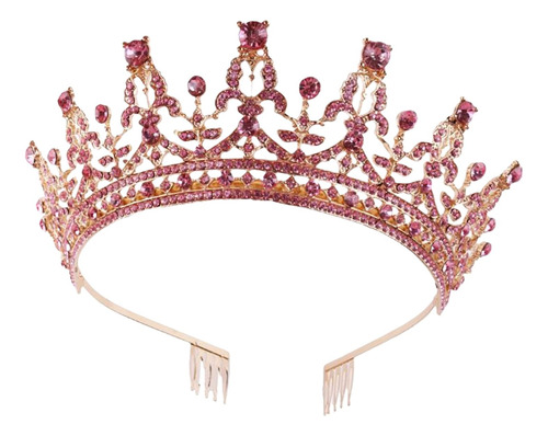 Crown Bride Quinceanera Headpieces Para Niñas Estilo G