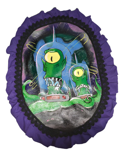 Kang Y Kodos Los Simpson Alienígenas Extraterrestres Parche