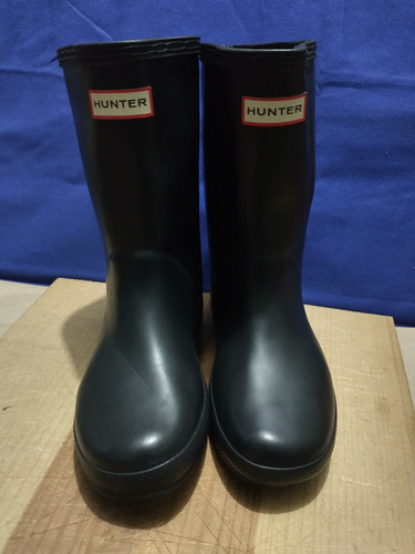 Botas Hunter Kids Negras Uk11/us 12b-13g/ Eu29