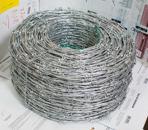 Alambre De Puas Akron Cal. 12.5 Rollo De 360m Lineales 34kg