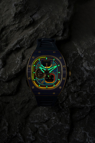 Reloj Hombre Nubeo Spartan Blue Nb-6105-04 Edición Limitada