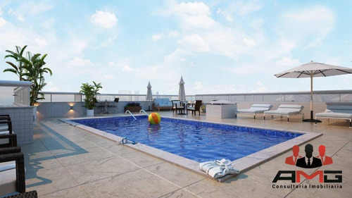Imagem 8 de 12 de Apartamento Na Praia Grande - Vila Tupi - Ap3043