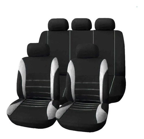 Juego Completo De 9 Fundas De Asiento Universales Para Coche