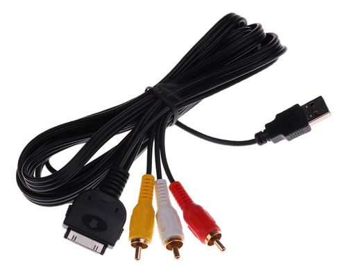 Cabo Adaptador De Áudio/vídeo Aux Cd-iu230v Para