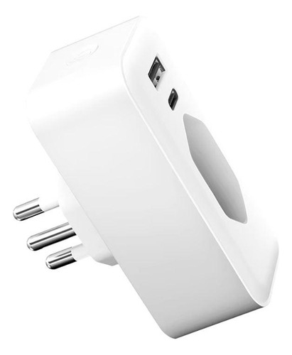 Adaptador De Tomada Avatto 20a Wi-fi 1tomada 1tipo-c 1usb Bv