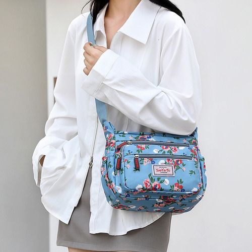 Bolso Antirrobo Impermeable Dama Bolsa Cruzada Mujer Casual