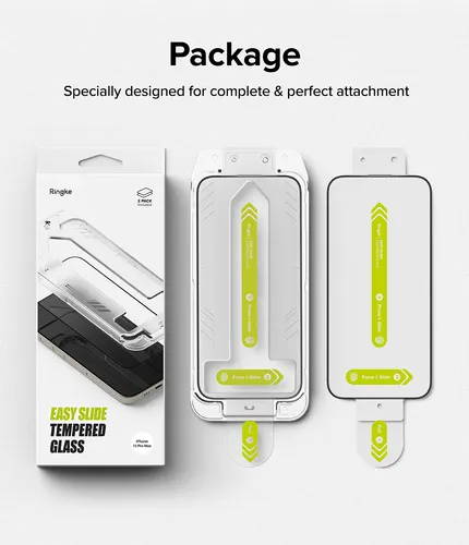 Vidrio Templado Ringke Easy Slide Apple iPhone 15 Pro Max 2p
