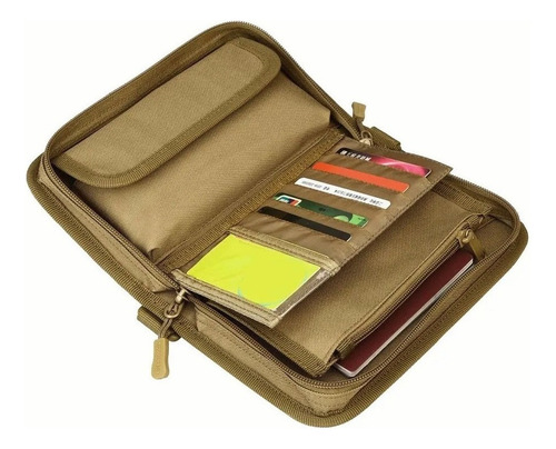Cartera De Embrague Táctica Hombre Larga Titu Bolso De Mano