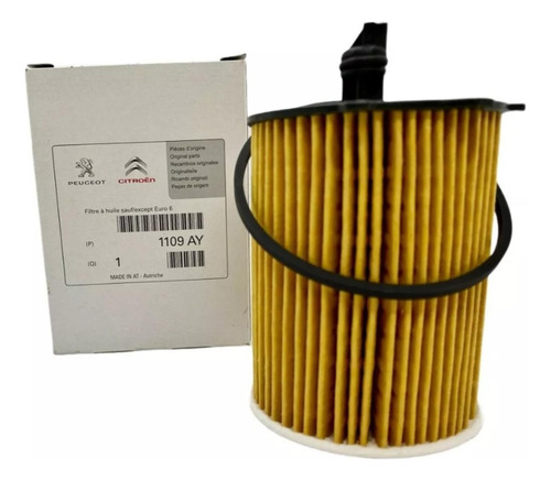 Filtro Aceite Para Citroen C4 Lounge 1.6 Hdi Original