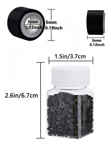 Microring Para Extensión De Cabello 400pcs