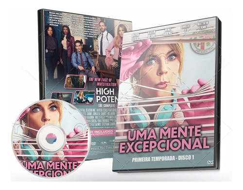 Dvd Série Uma Mente Excepcional - Primeira Temp. Completa