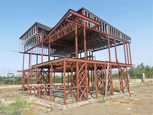 Parcela En Venta Con Casa De 2 Pisos En Construcción