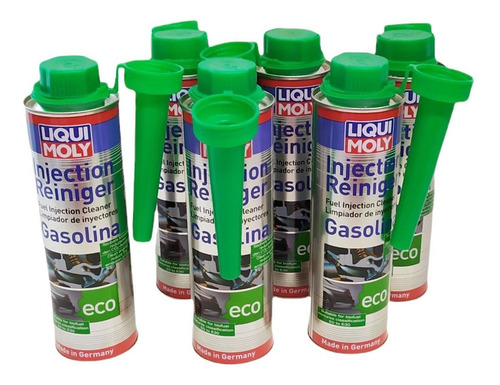 Imagen 1 de 3 de Liqui Moly Injection Reiniger (6) Limpiador Inyectores Gasol