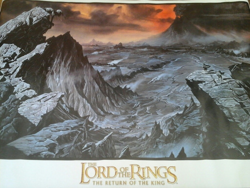 Poster El Señor De Los Anillos - Mordor