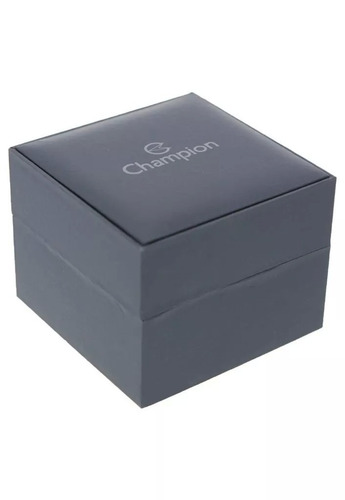 Relogio Masculino Champion Dourado Pulseira Couro Cn20006b