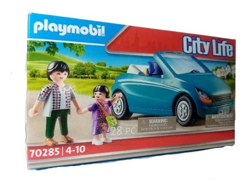 Playmobil 70285 Familia Con Auto Convertible Fotos Reales | Cuotas sin  interés