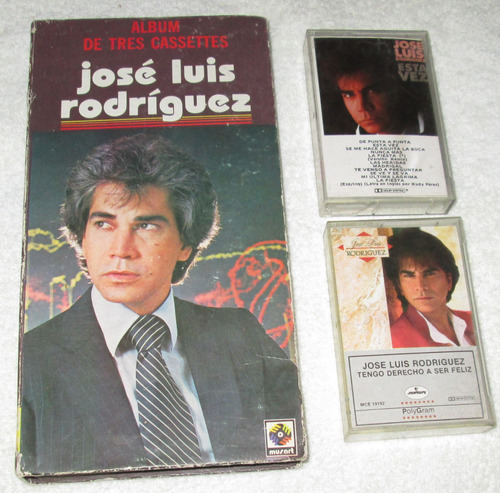 Jose Luis Rodriguez El Puma. Lote De 5 Cassettes.