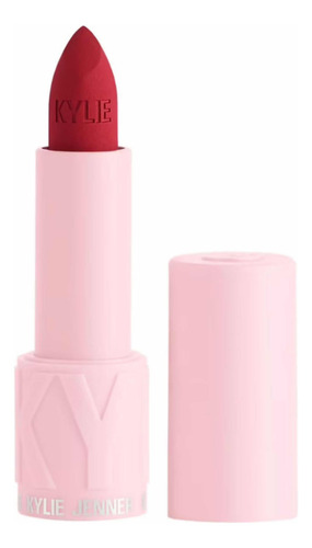 Kylie Cosmetics Matte Lipstick Tono 410 An Apple A Day Color Rojo
