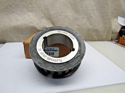 Dodge 113611 Tl22h100-1610 Dyna Sync Timing Belt Pulley Jje