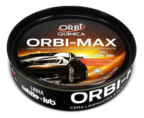 Cera Limpadora Orbi-max 200g Orbi Química 8910