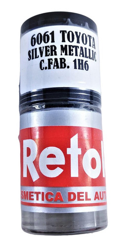 Pintura Retoke Toyota Silver Metallic C. Fabrica 1h6