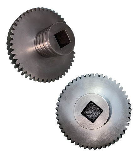 Engrenagem De Ferro Com Cubo P/ Moedor Eccel 10 ( 48 Dentes)