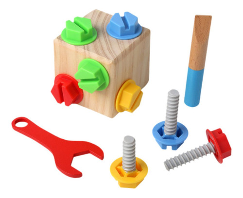Juego De Construcción De Madera, Juguete, Juguete