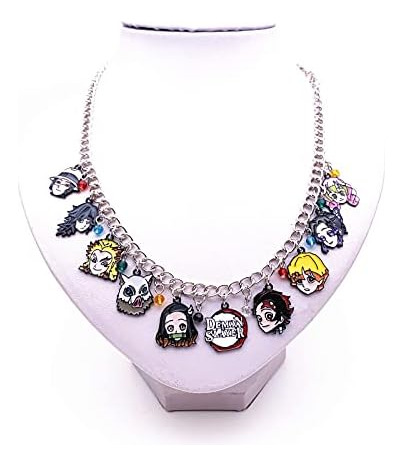 Collar Con Dije De La Familia Babylon Demon Slaye De Hytaibb