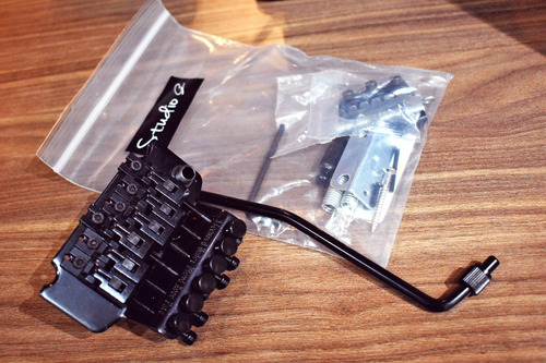 Floyd Rose Black Marca Studio G Para Guitarra Puente